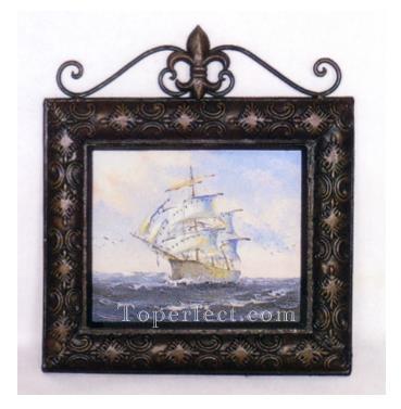 MM80 H01 42407 picture frame metal mirror frame Oil Paintings